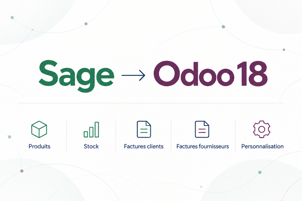 Migration Sage vers Odoo 18 Entreprise